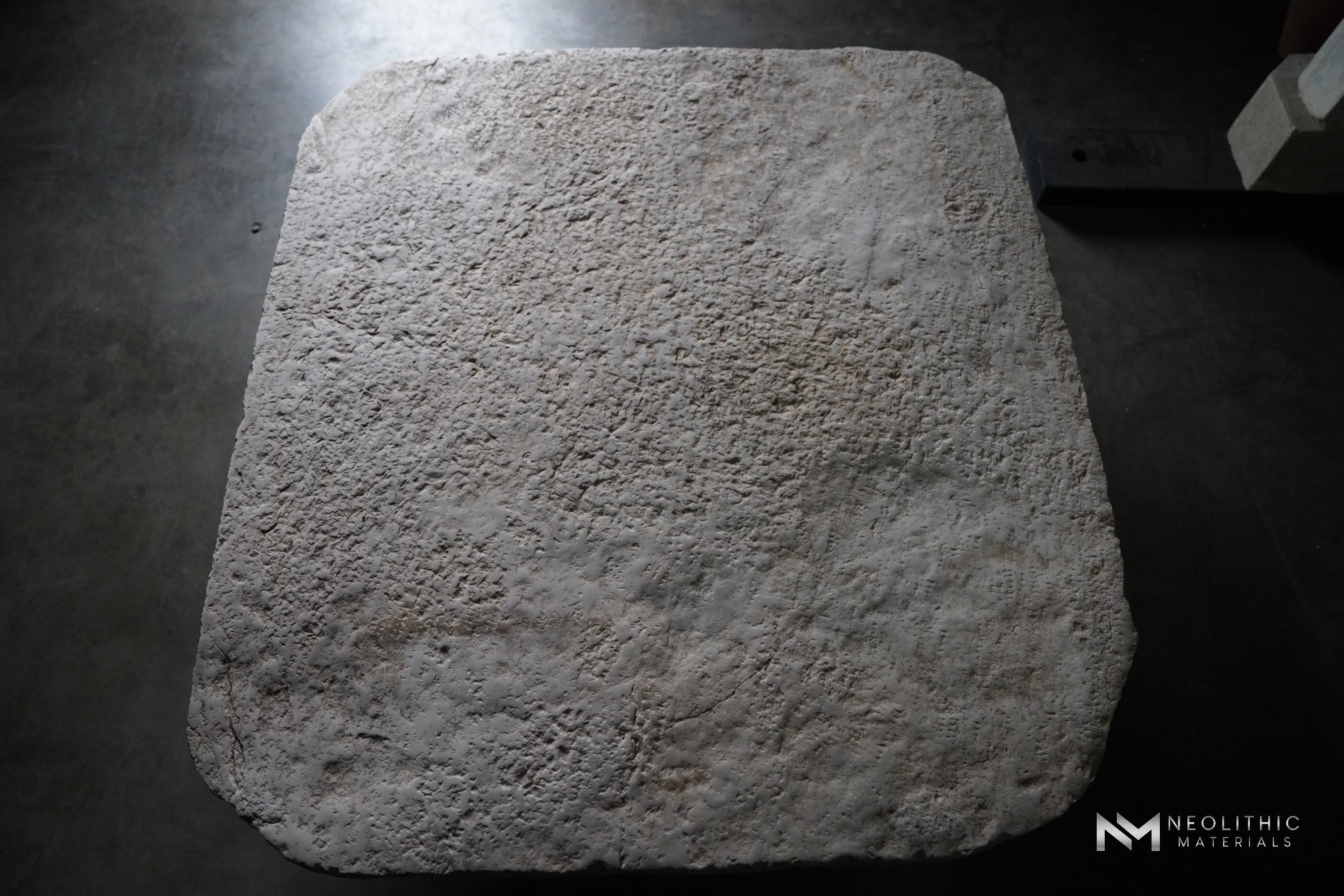 Antique Italian Limestone Table Top - Image 9
